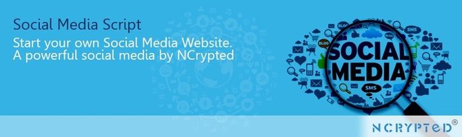 Show social media script