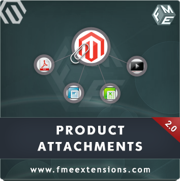 Show product attached extension for magento