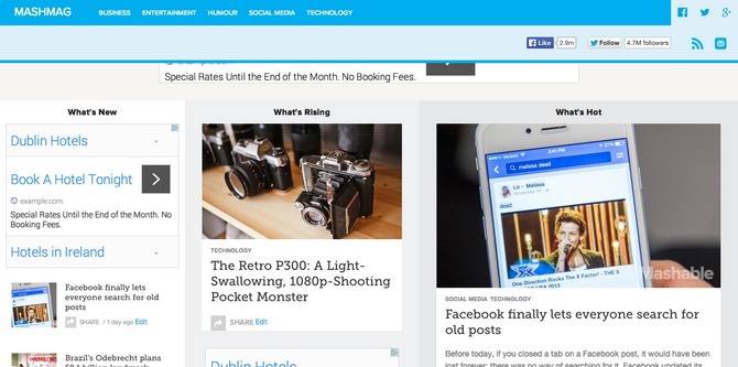 Show mashmag   a mashable wordpress clone