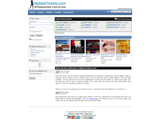 Show event management software