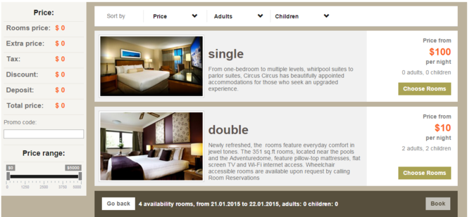 Show php hotel booking scripts