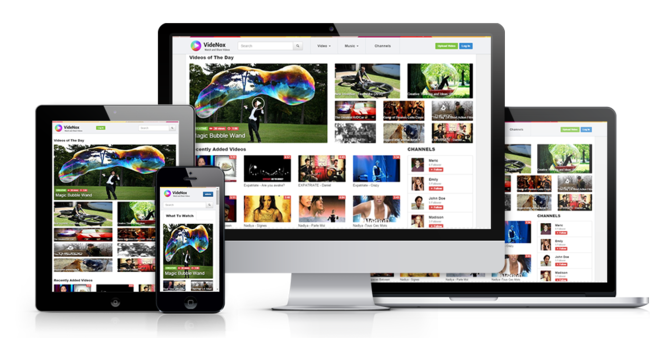 Show videnox php premium video sharing script