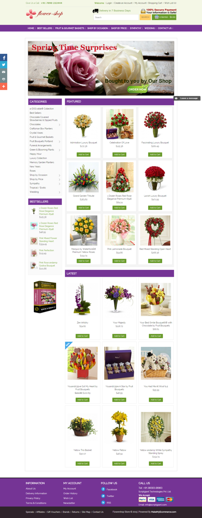 Show flower shop