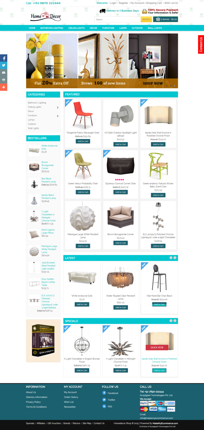 Show home decor shop