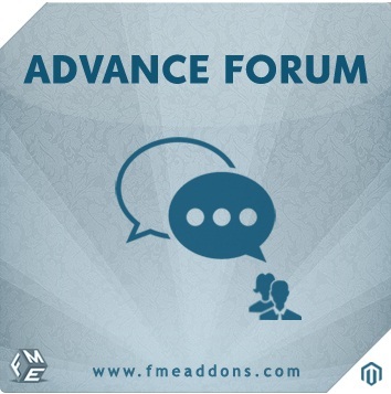 Show magento advance forum extension