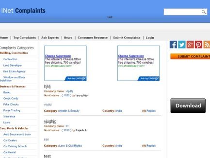Show consumer reviews script
