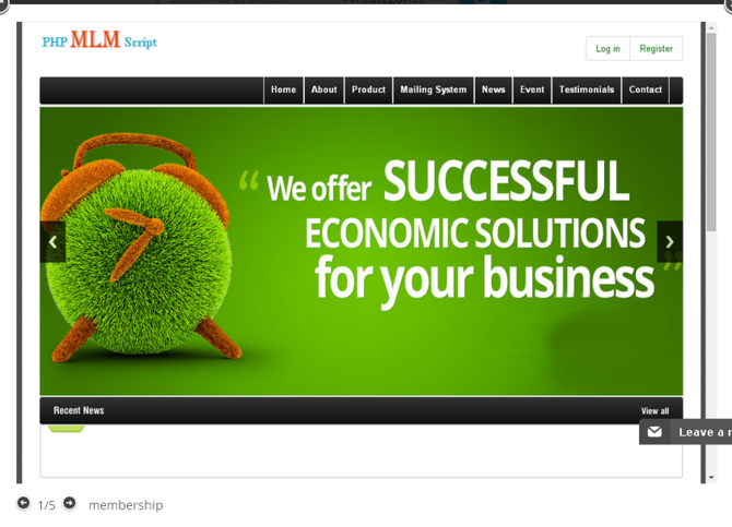 Show mlm membership plan script