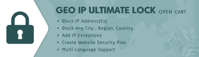 Show opencart geoip filter extension by fmeaddons