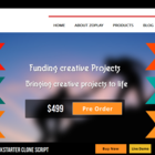 FundStarter – Kickstarter Clone Script