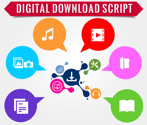 Show digital download script