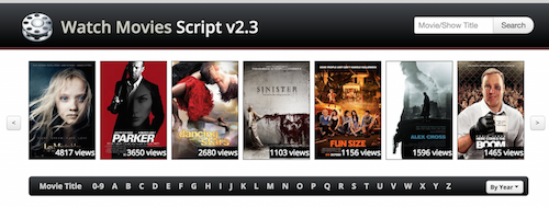 Show watch movies and tv shows script