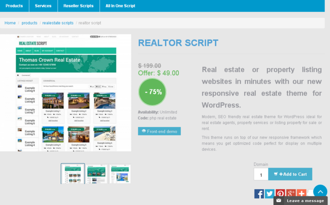 Show realtor script
