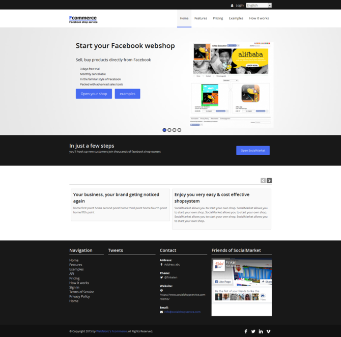 Show fcommerce   facebook shop builder
