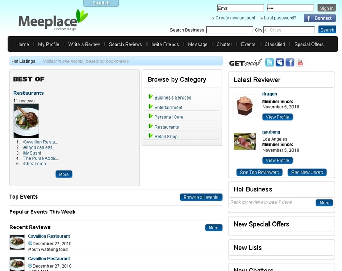 Show meeplace