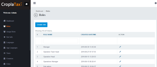 Show taxi dispatch system   croplataxi