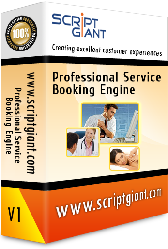Show online booking engine script