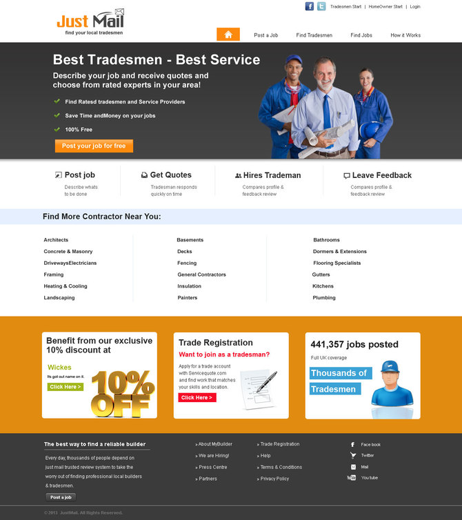 Show tradesmen script   redbeacon %26 mybuilder clone script