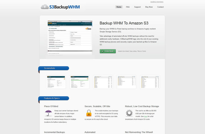 Show s3 backup whm script by mfscripts com