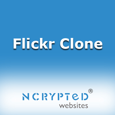 Show flickr clone from ncrypted
