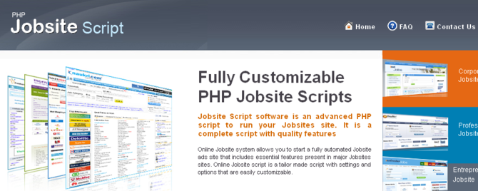 Show jobsite script