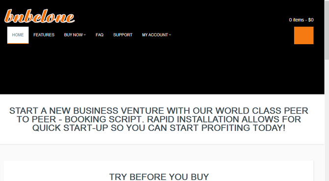 Show bnb clone vacation rental script