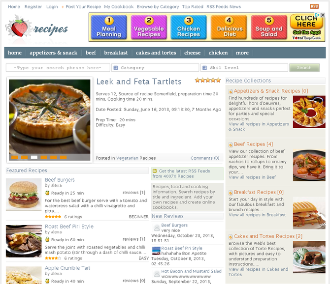 Show php recipes script   mapa recipes