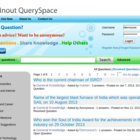 Inout QuerySpace