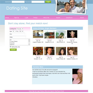 Show dating script and software solutions