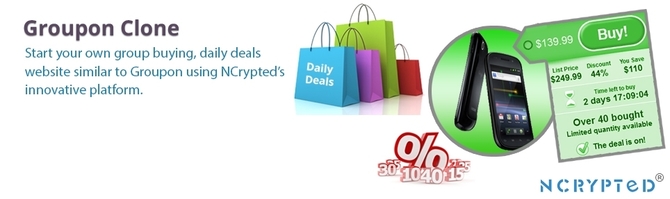 Show ncrypted groupon clone