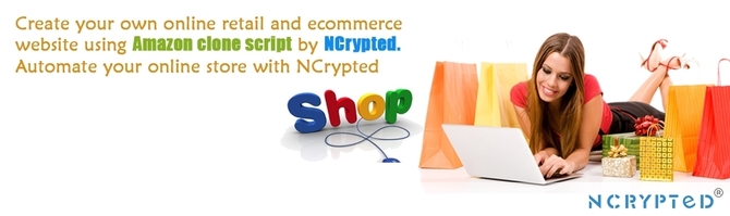 Show ncrypted amazon clone