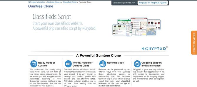 Show gumtree clone%2c a classified clone script