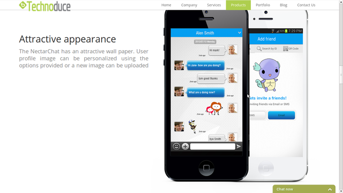 Show nectar chat   whats app clone